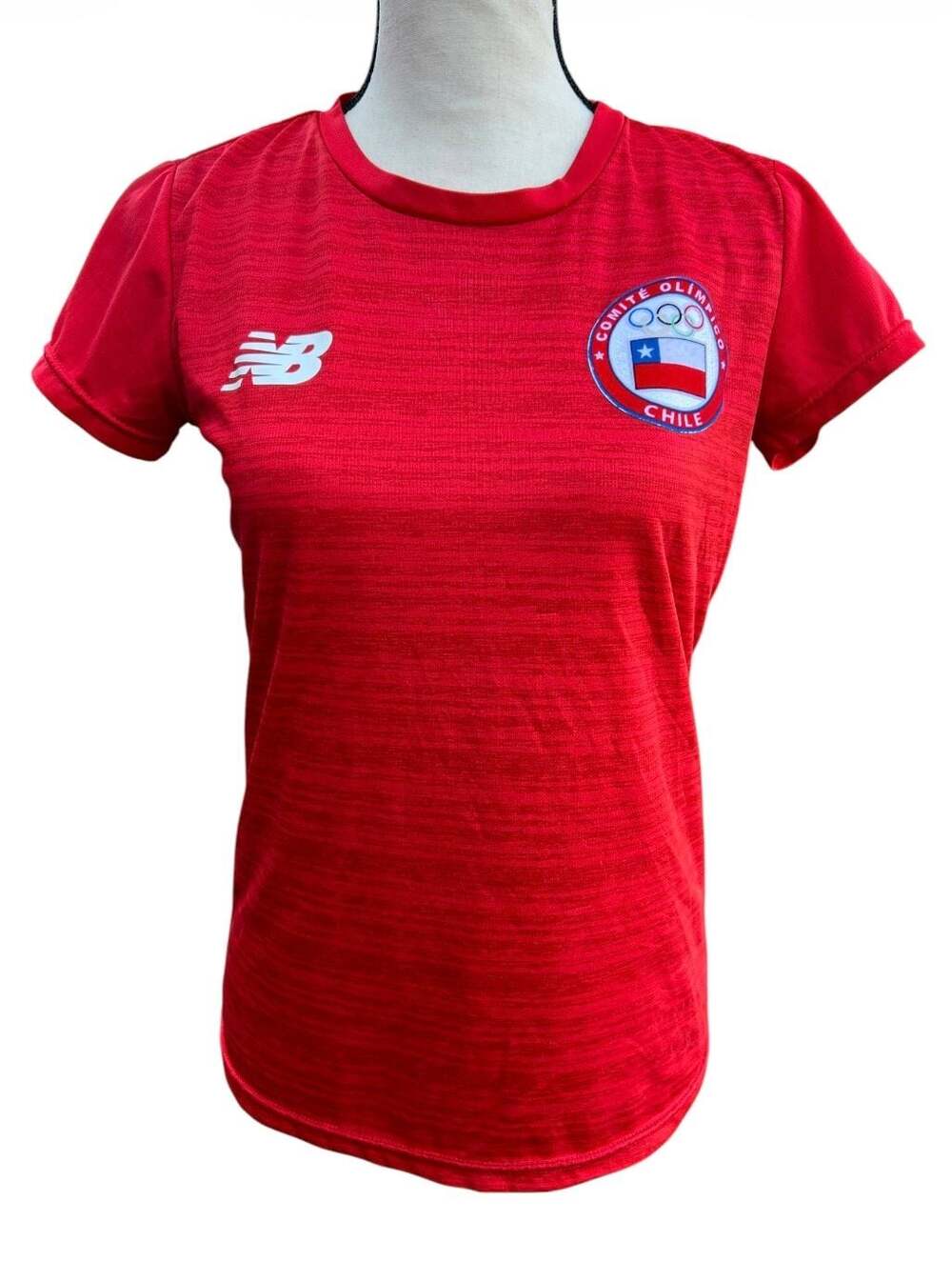New Balance Team Chile Olympic Committee Women's T-Shirt Size Medium